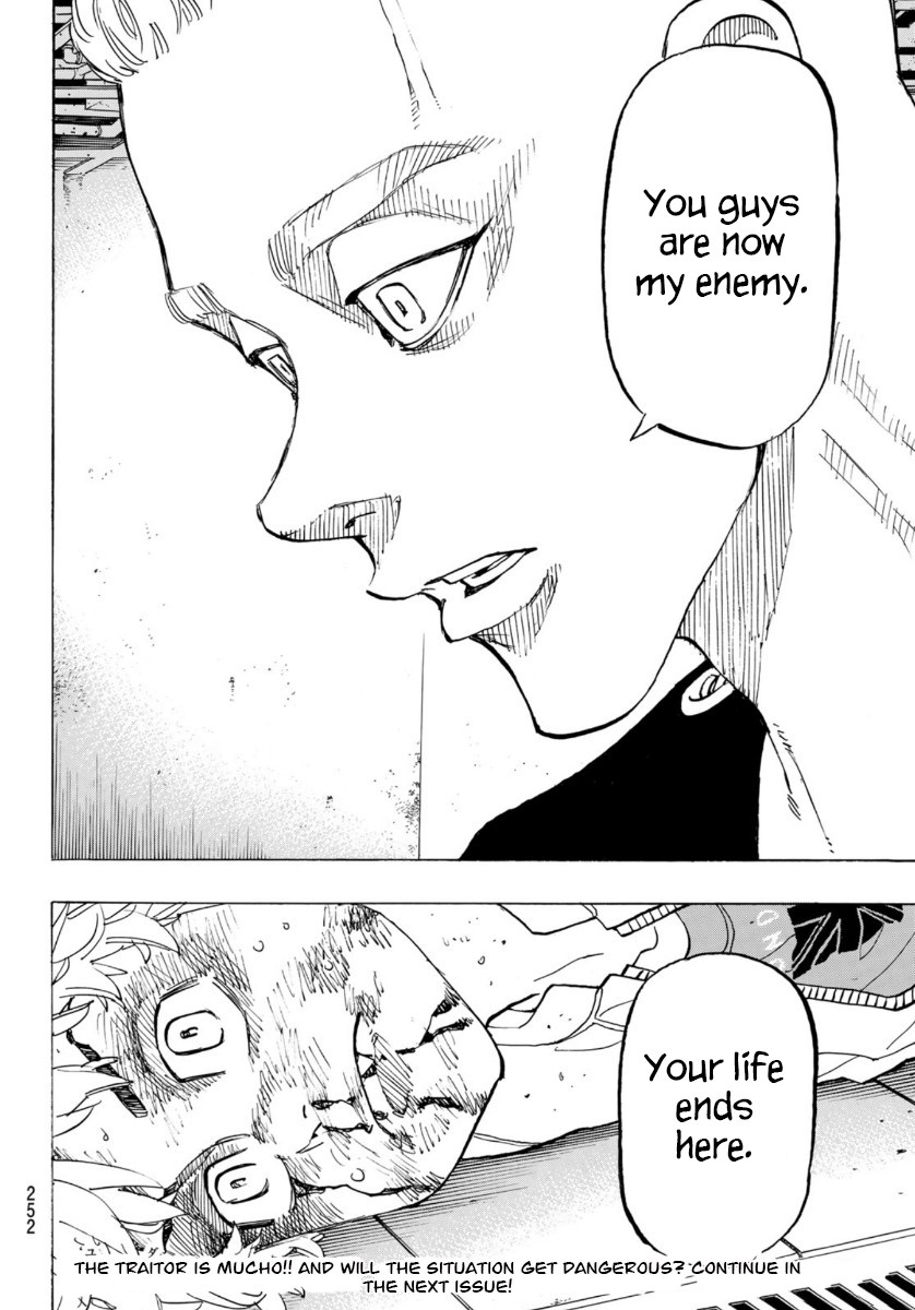 Tokyo Manji Revengers Chapter 140 page 21 - Chapter 140: back stab