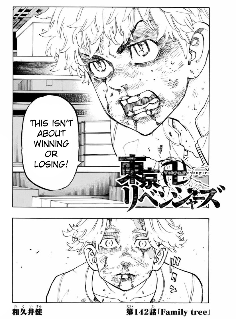 Tokyo Manji Revengers Chapter 142 page 3 - Chapter 142: family tree