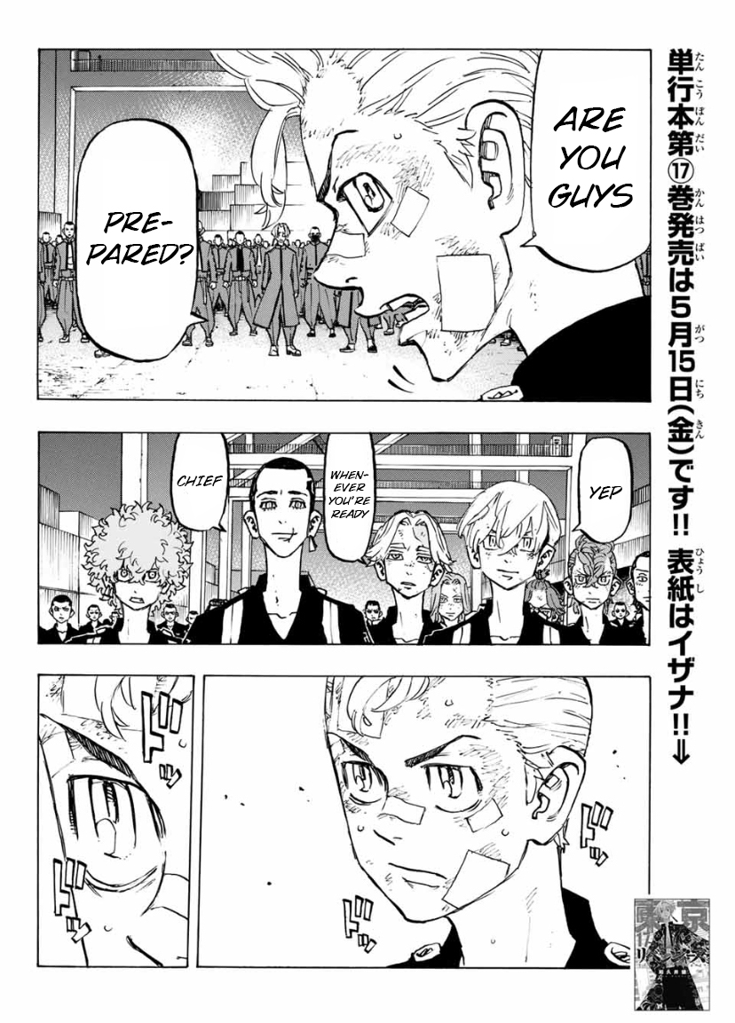 Tokyo Manji Revengers Chapter 154 page 14 - Chapter 154: Be In The Van