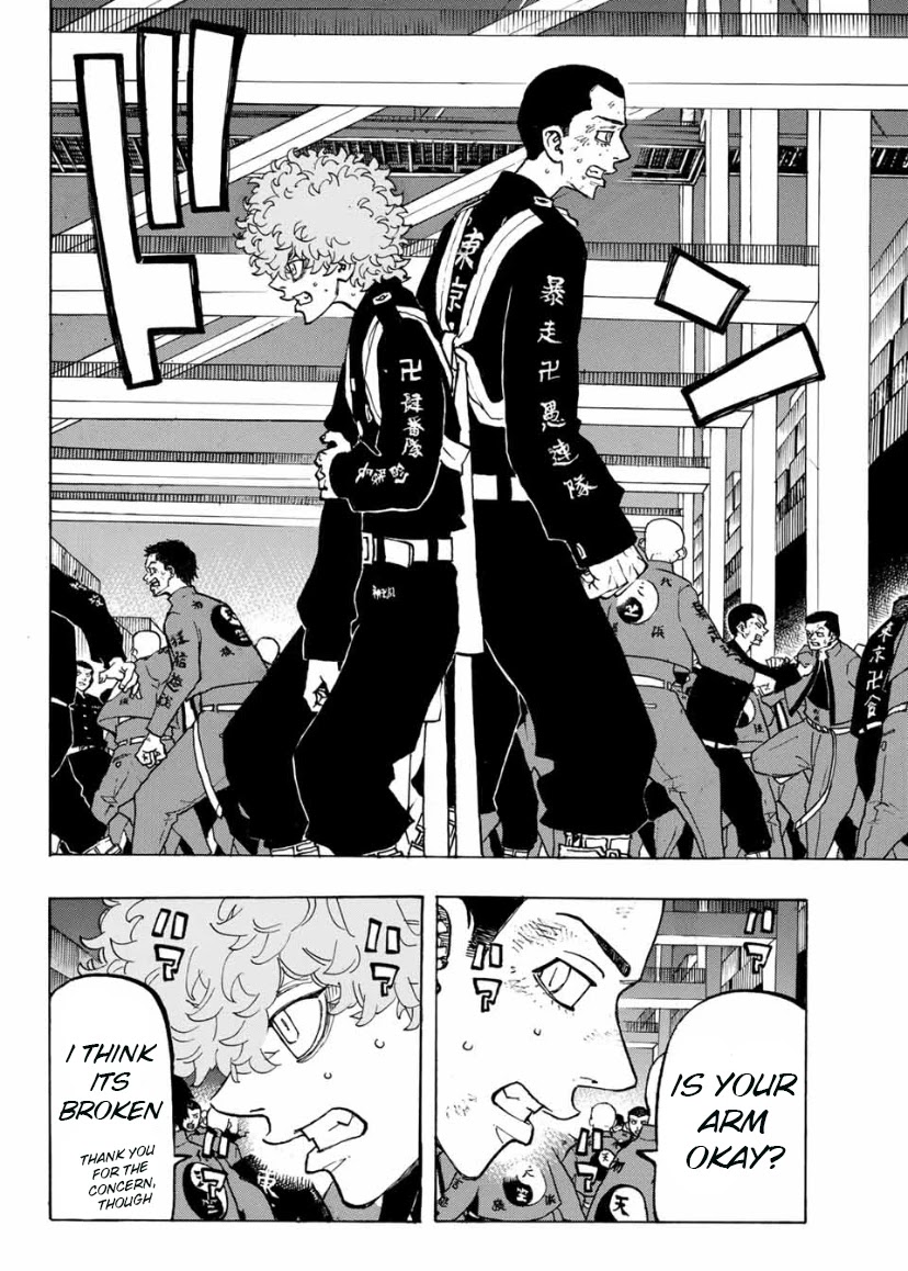 Tokyo Manji Revengers Chapter 160 page 12 - Chapter 160: Stand No Chance