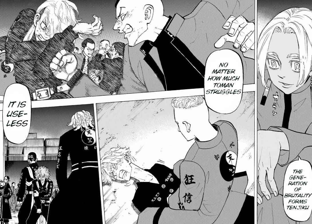 Tokyo Manji Revengers Chapter 160 page 18 - Chapter 160: Stand No Chance