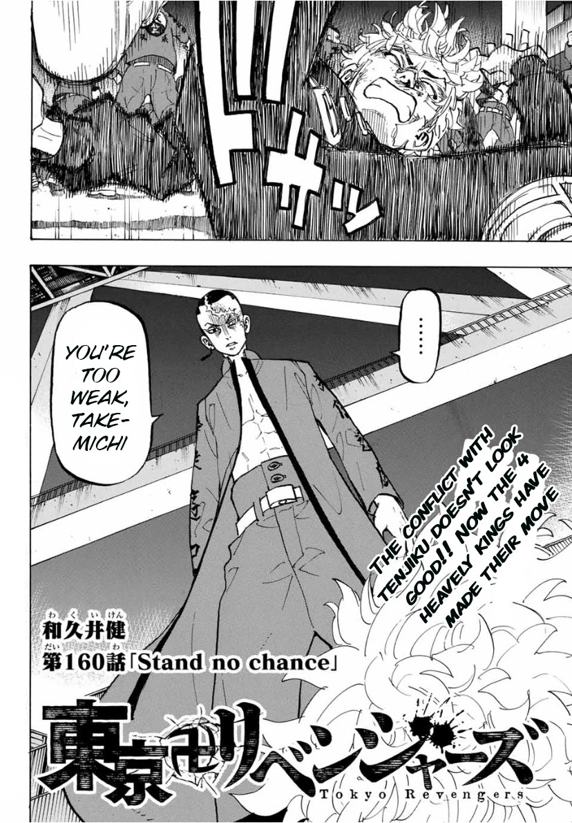 Tokyo Manji Revengers Chapter 160 page 2 - Chapter 160: Stand No Chance