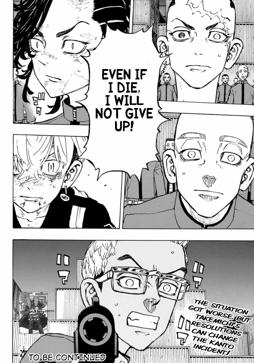 Tokyo Manji Revengers Chapter 166 page 18 - Chapter 166: Brave Heart