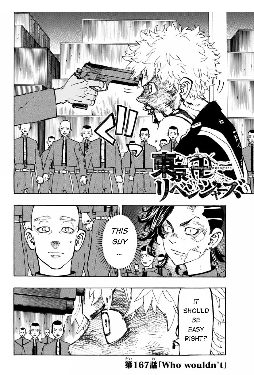 Tokyo Manji Revengers Chapter 167 page 2 - Chapter 167: Who Wouldn't