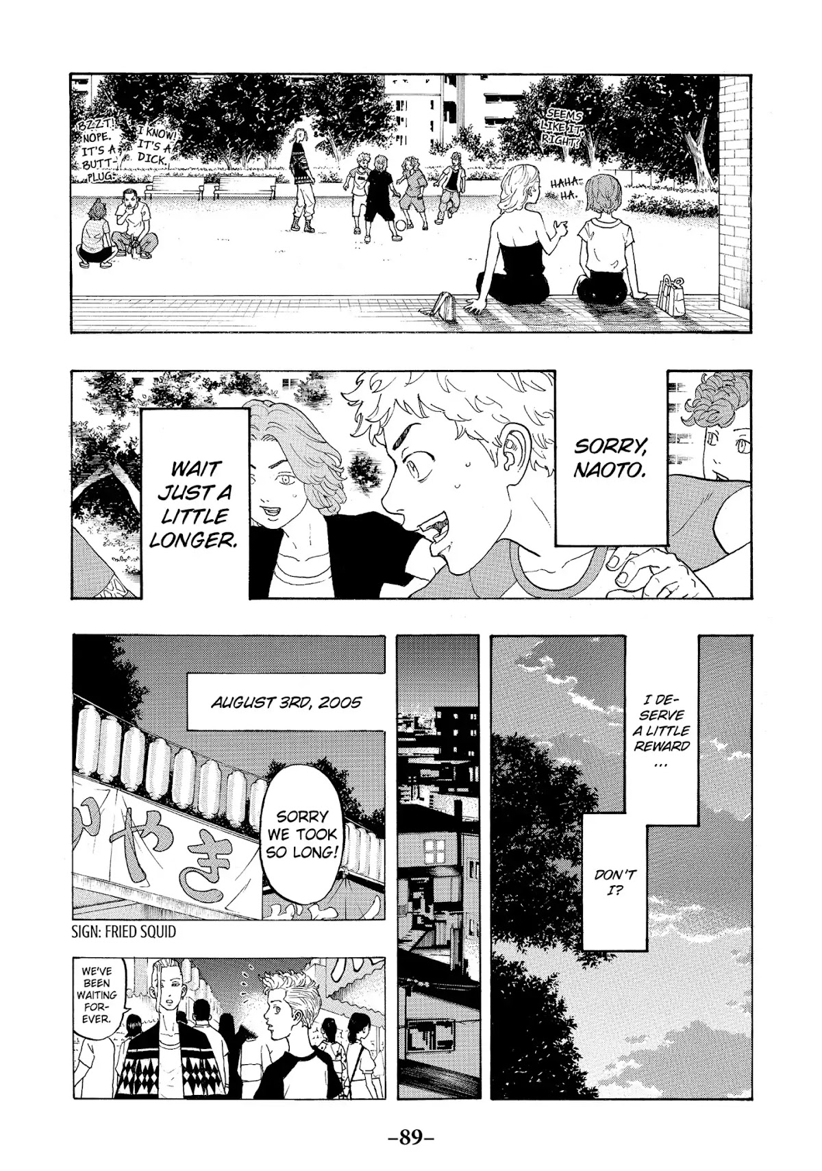 Tokyo Manji Revengers Chapter 18 page 19 - Chapter 18: Rechange