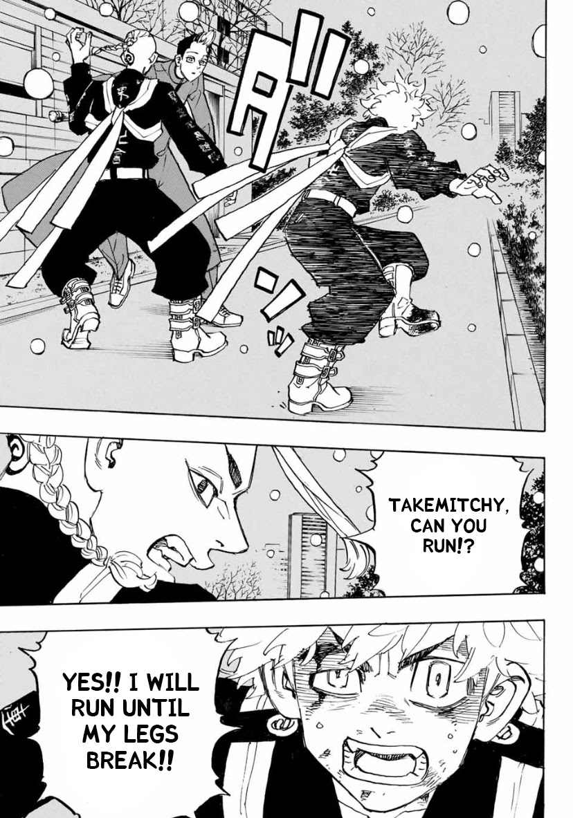 Tokyo Manji Revengers Chapter 180 page 9 - Chapter 180: Run After