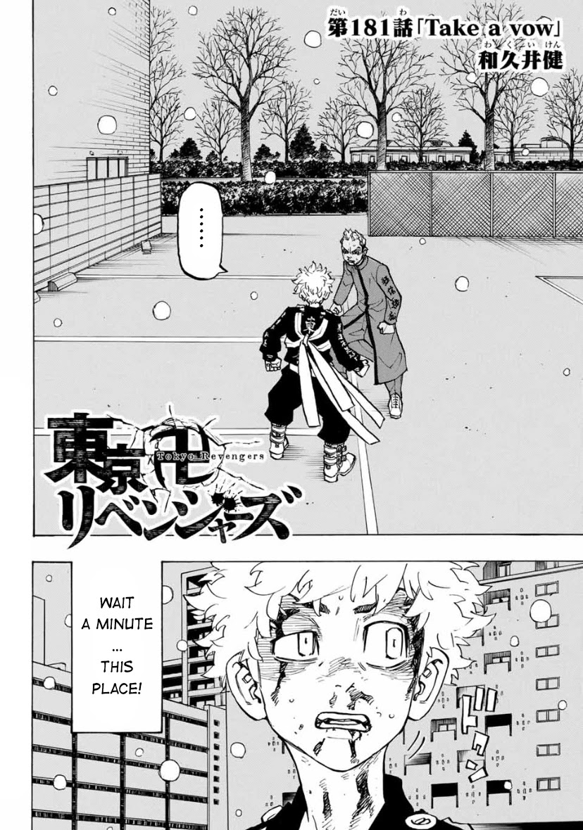 Tokyo Manji Revengers Chapter 181 page 2 - Chapter 181: Take a Vow