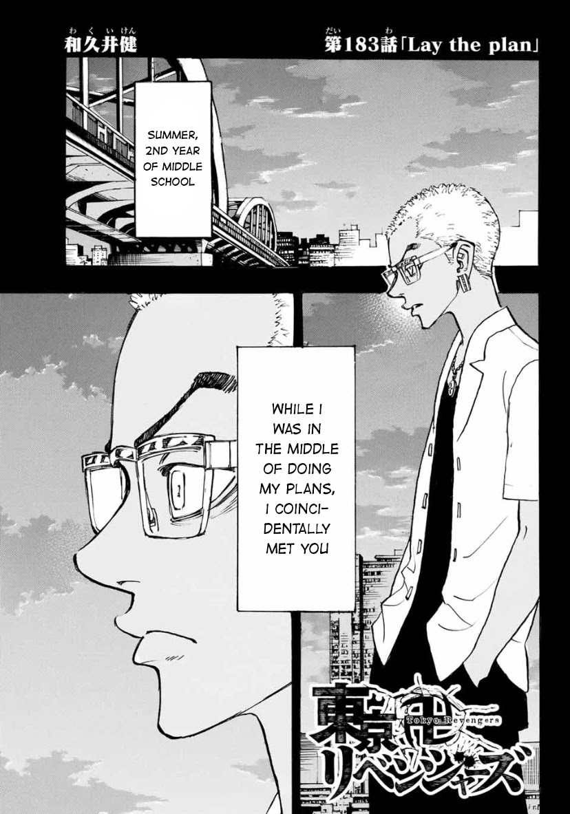 Tokyo Manji Revengers Chapter 183 page 1 - Chapter 183: Lay The Plan