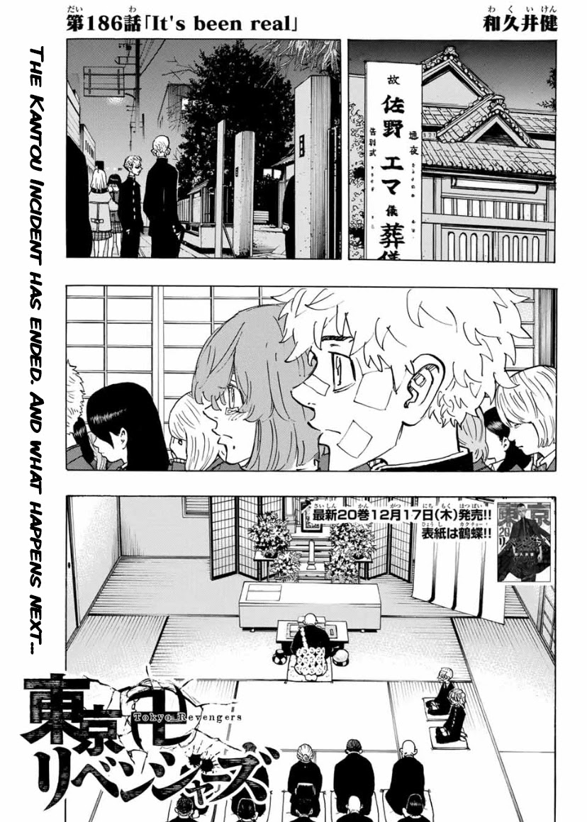 Tokyo Manji Revengers Chapter 186 page 1 - Chapter 186: It's Been Real