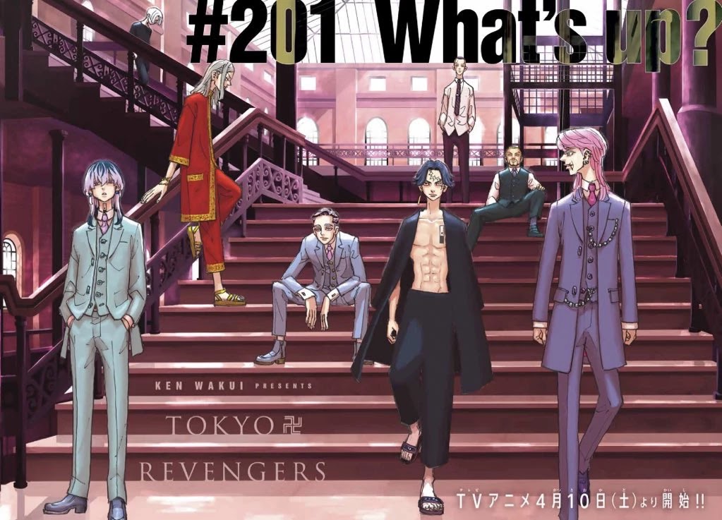 Tokyo Manji Revengers Chapter 201 page 1 - Chapter 201: What's up