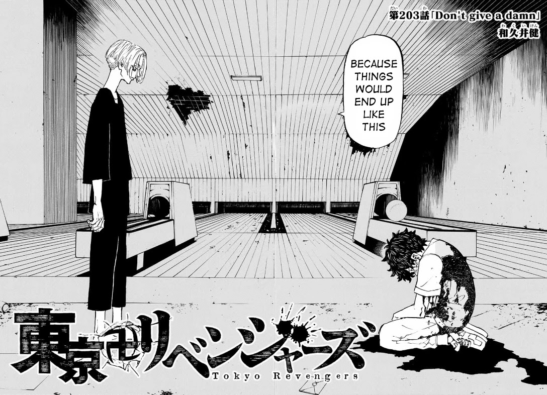 Tokyo Manji Revengers Chapter 203 page 2 - Chapter 203: Don't give a damn
