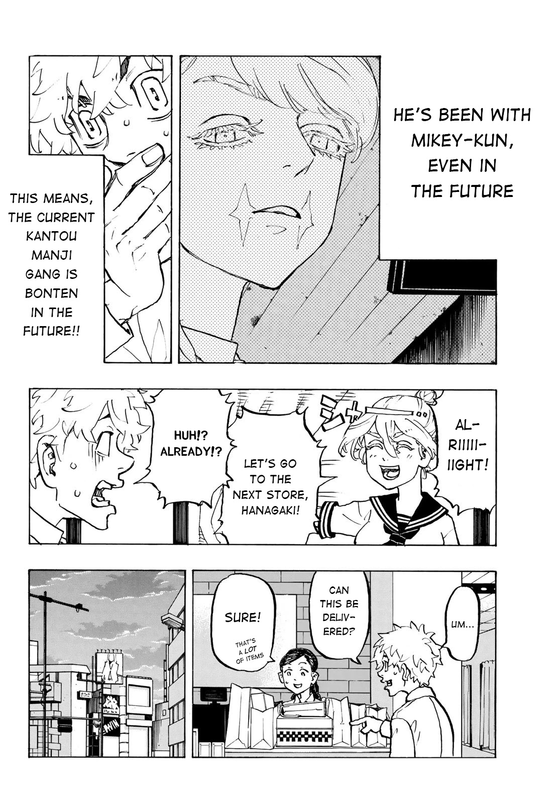 Tokyo Manji Revengers Chapter 216 page 12 - Chapter 216: Shows her Color