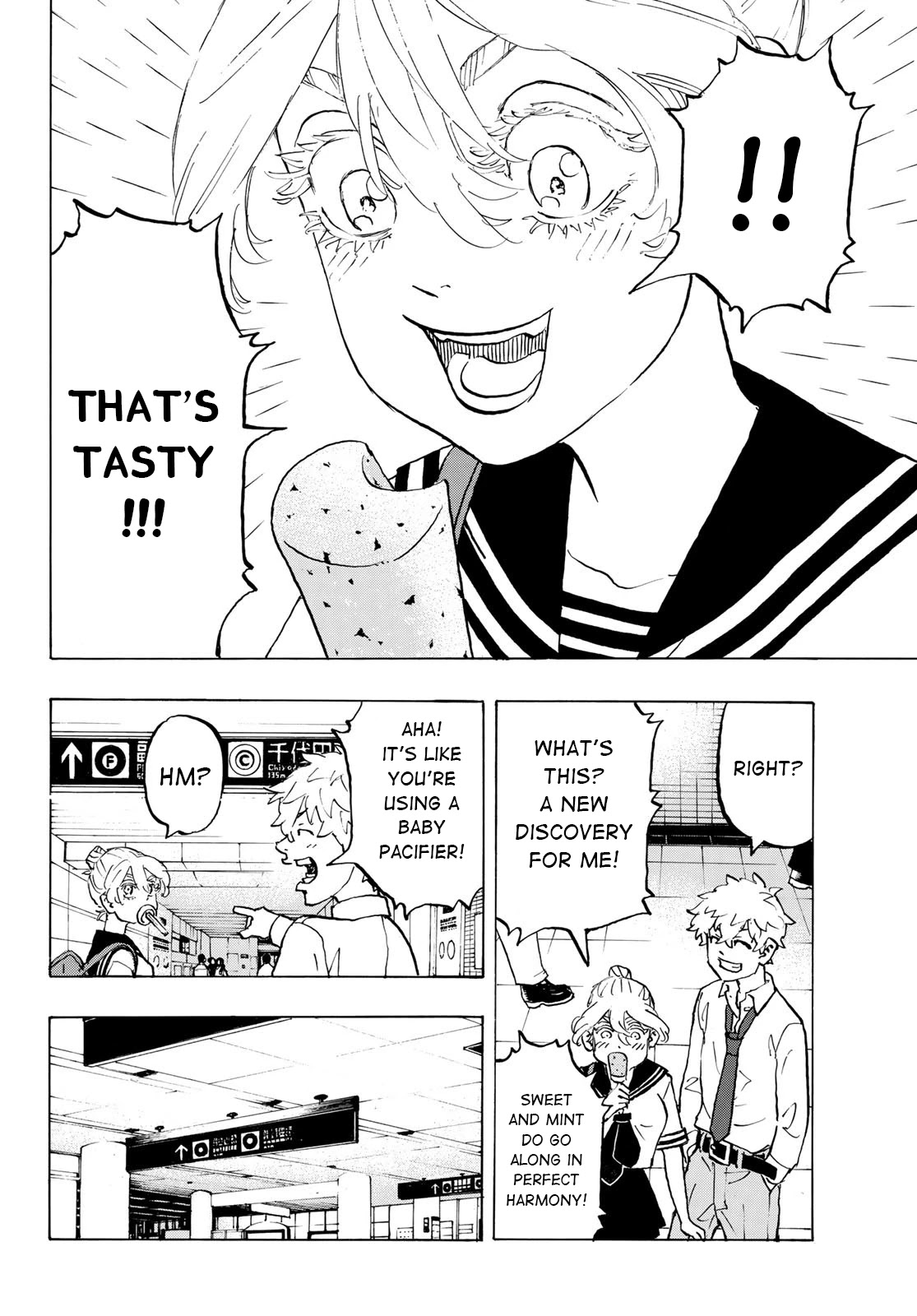 Tokyo Manji Revengers Chapter 216 page 14 - Chapter 216: Shows her Color