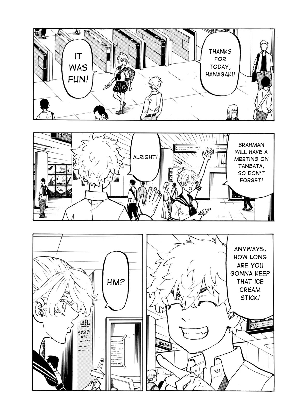 Tokyo Manji Revengers Chapter 216 page 15 - Chapter 216: Shows her Color
