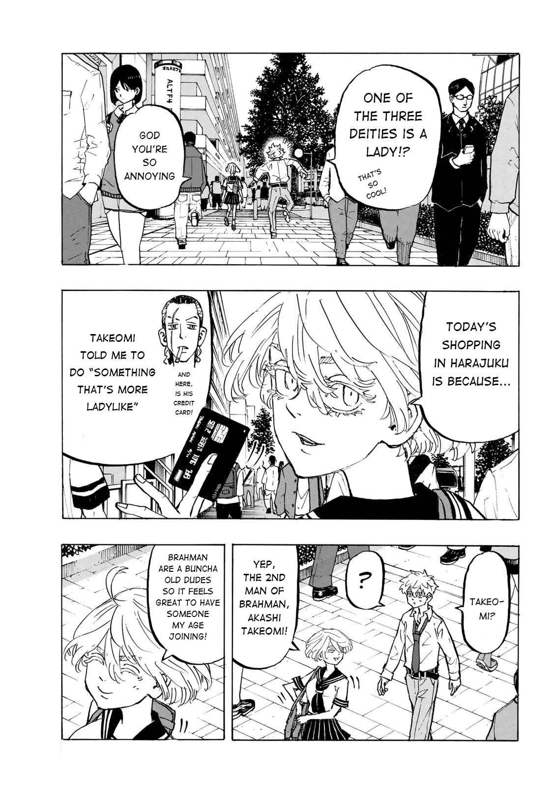 Tokyo Manji Revengers Chapter 216 page 3 - Chapter 216: Shows her Color