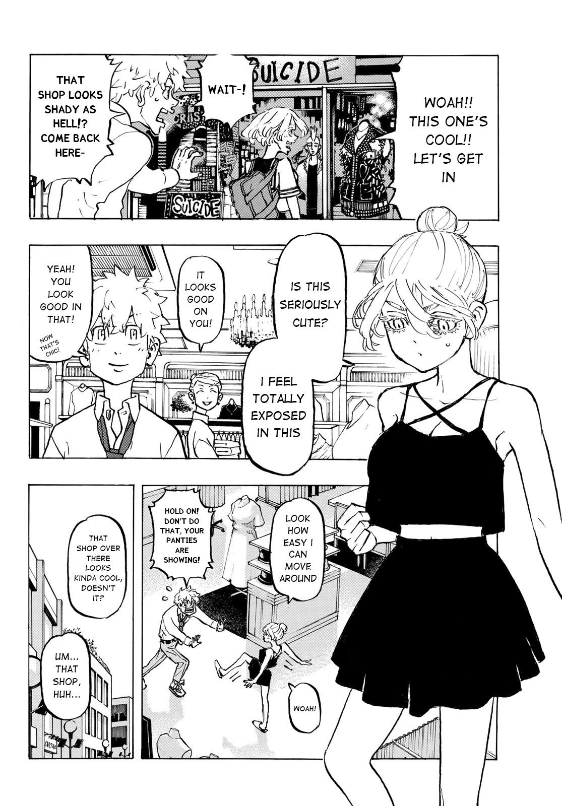 Tokyo Manji Revengers Chapter 216 page 4 - Chapter 216: Shows her Color