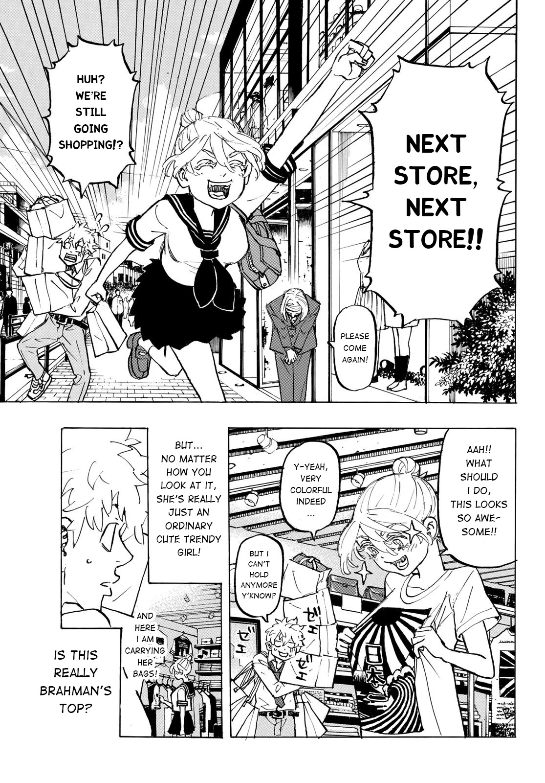 Tokyo Manji Revengers Chapter 216 page 5 - Chapter 216: Shows her Color