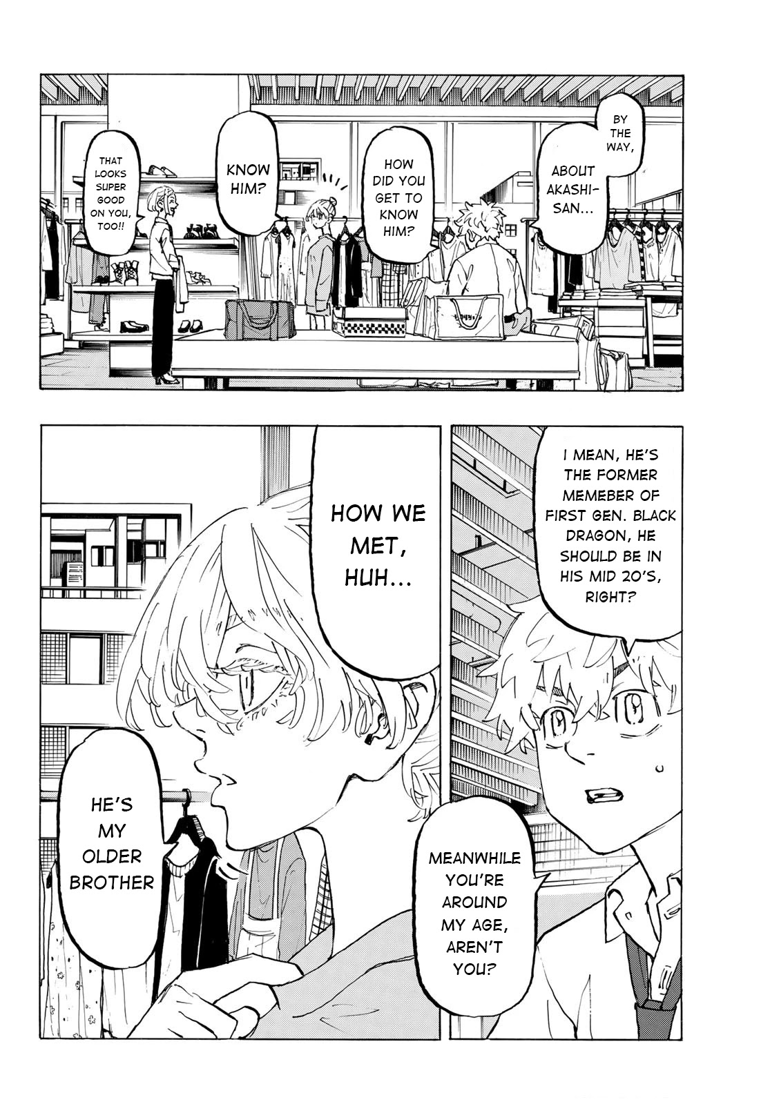 Tokyo Manji Revengers Chapter 216 page 6 - Chapter 216: Shows her Color