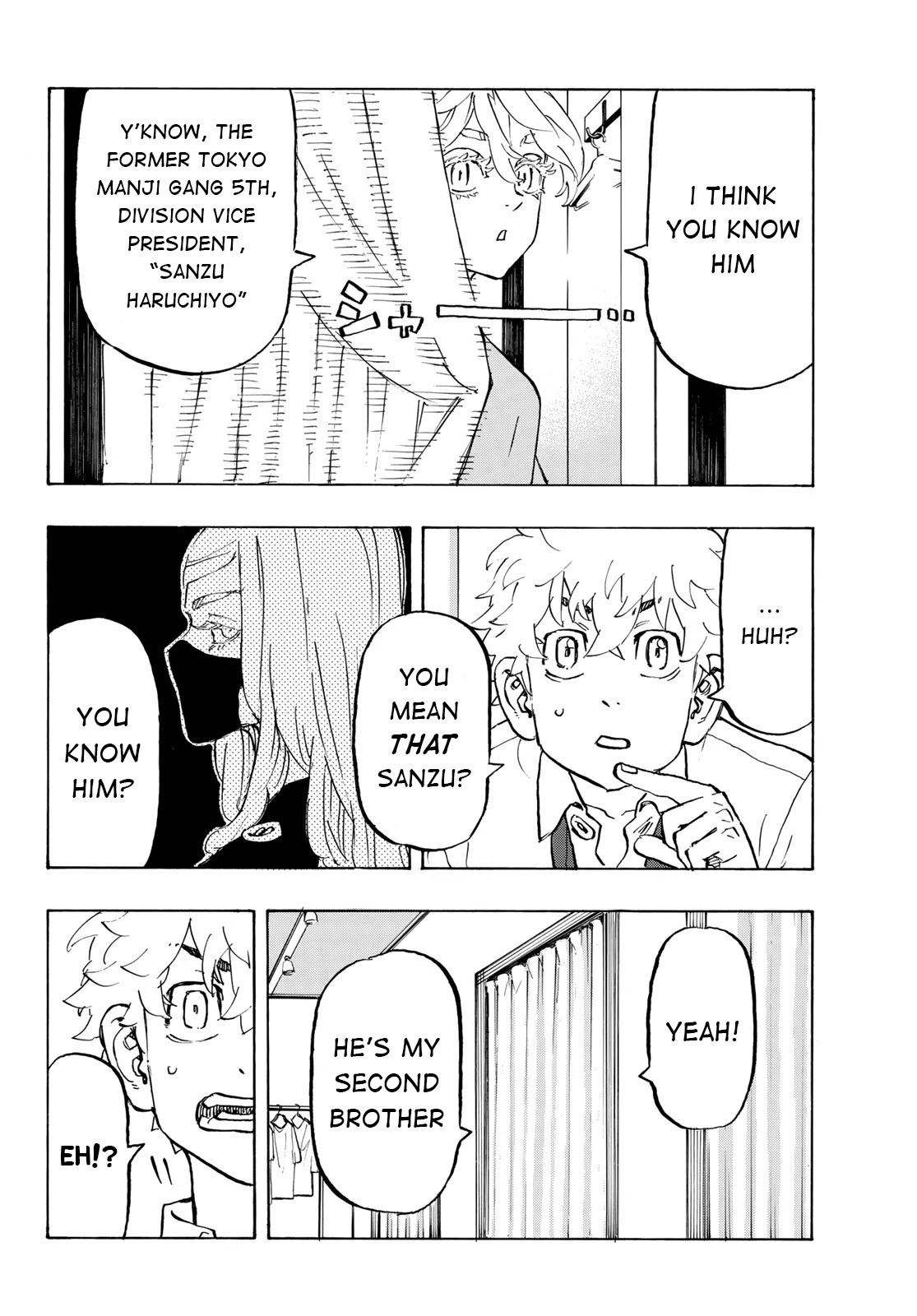 Tokyo Manji Revengers Chapter 216 page 8 - Chapter 216: Shows her Color
