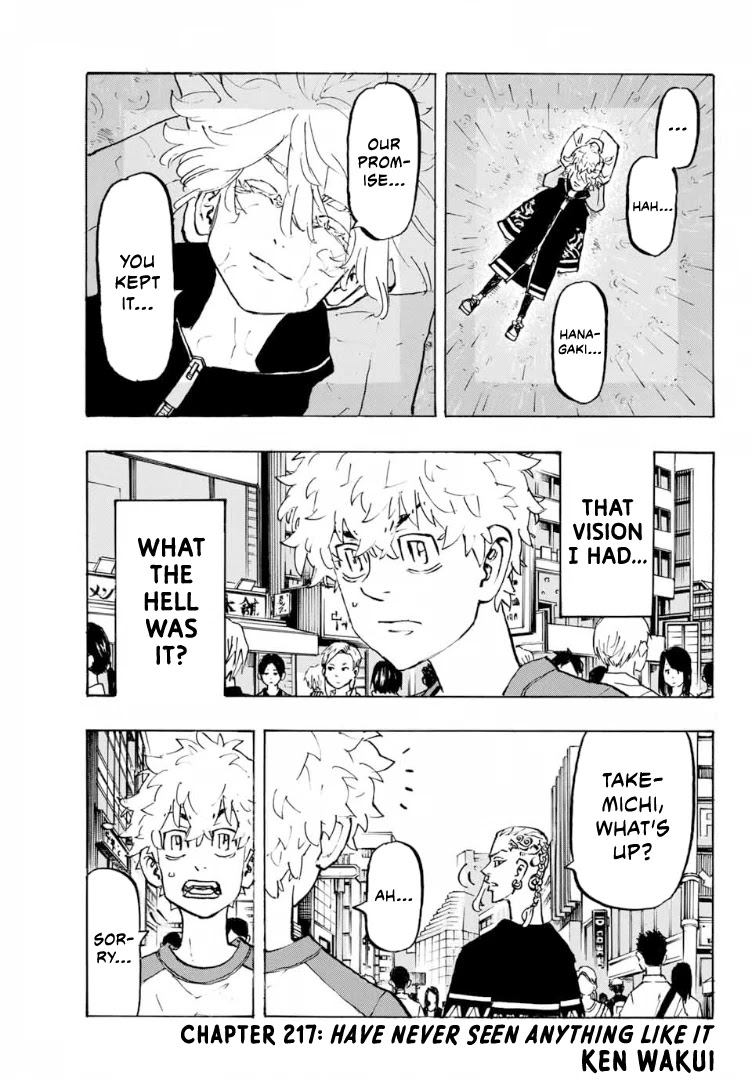 Tokyo Manji Revengers Chapter 217 page 5 - Chapter 217: Have Never Seen Anything Like It