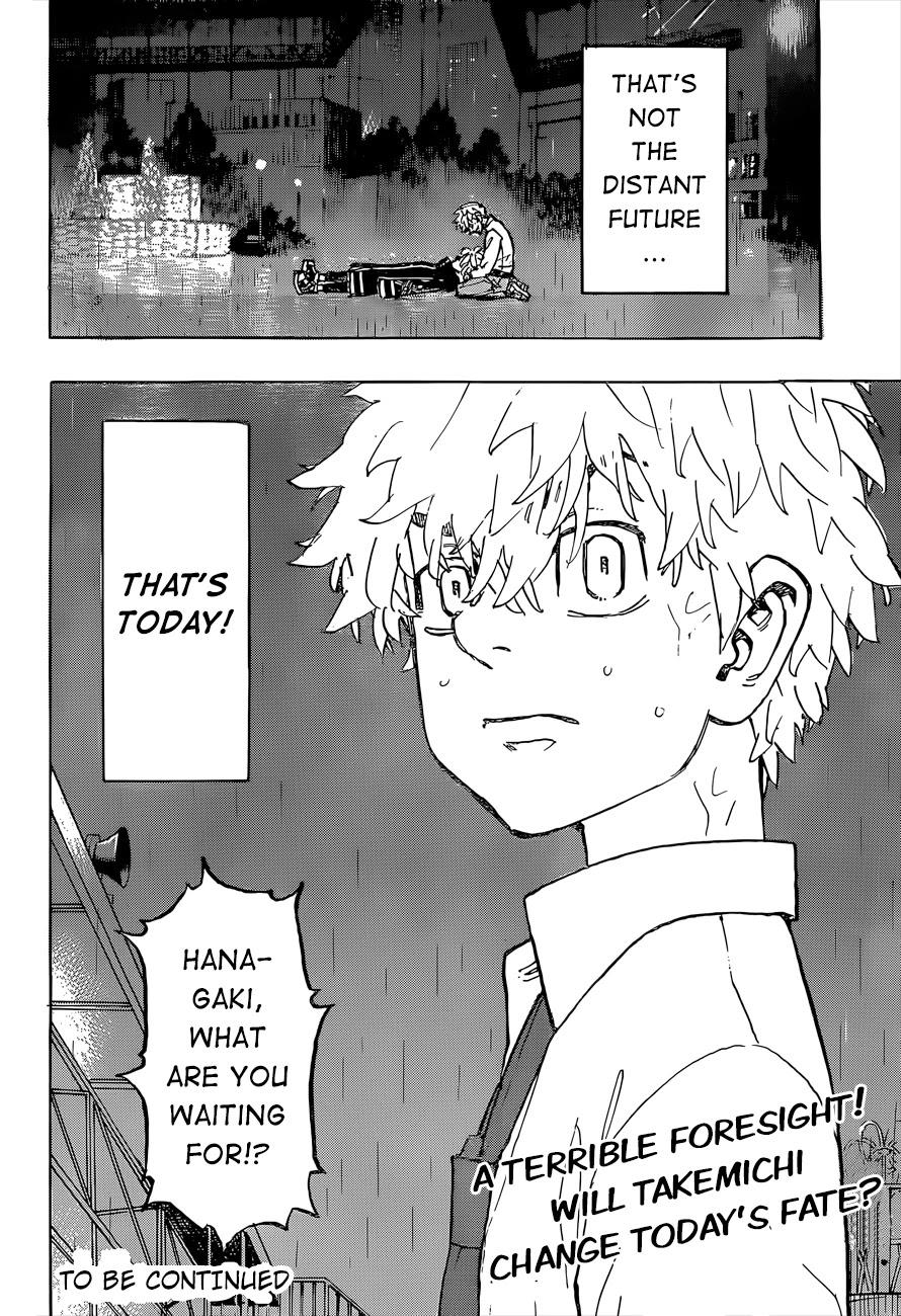 Tokyo Manji Revengers Chapter 219 page 20 - Chapter 219: A Sense of Foreboding