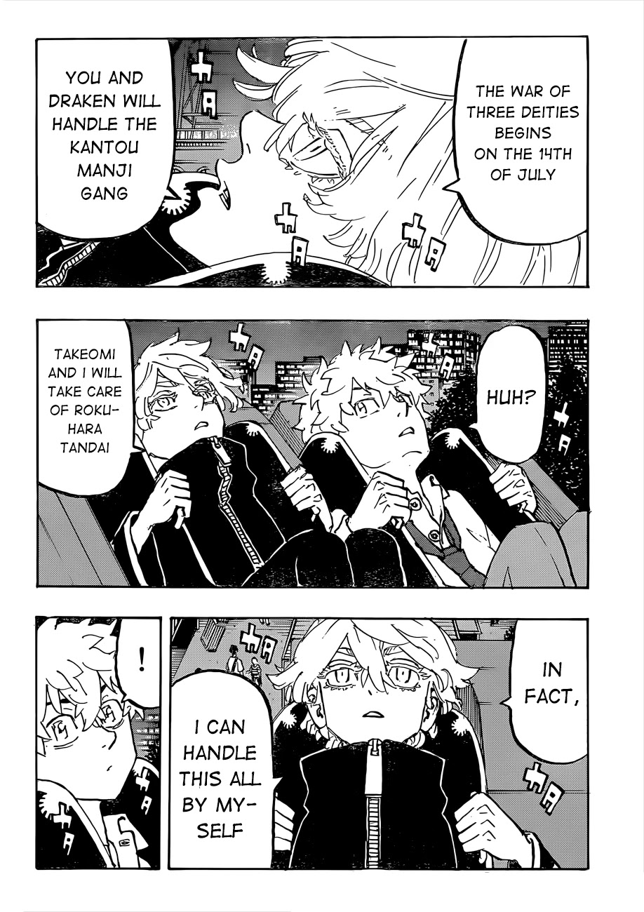 Tokyo Manji Revengers Chapter 219 page 4 - Chapter 219: A Sense of Foreboding