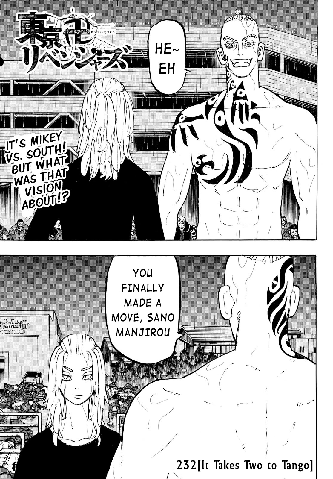 Tokyo Manji Revengers Chapter 232 page 1 - Chapter 232: It Takes Two to Tango