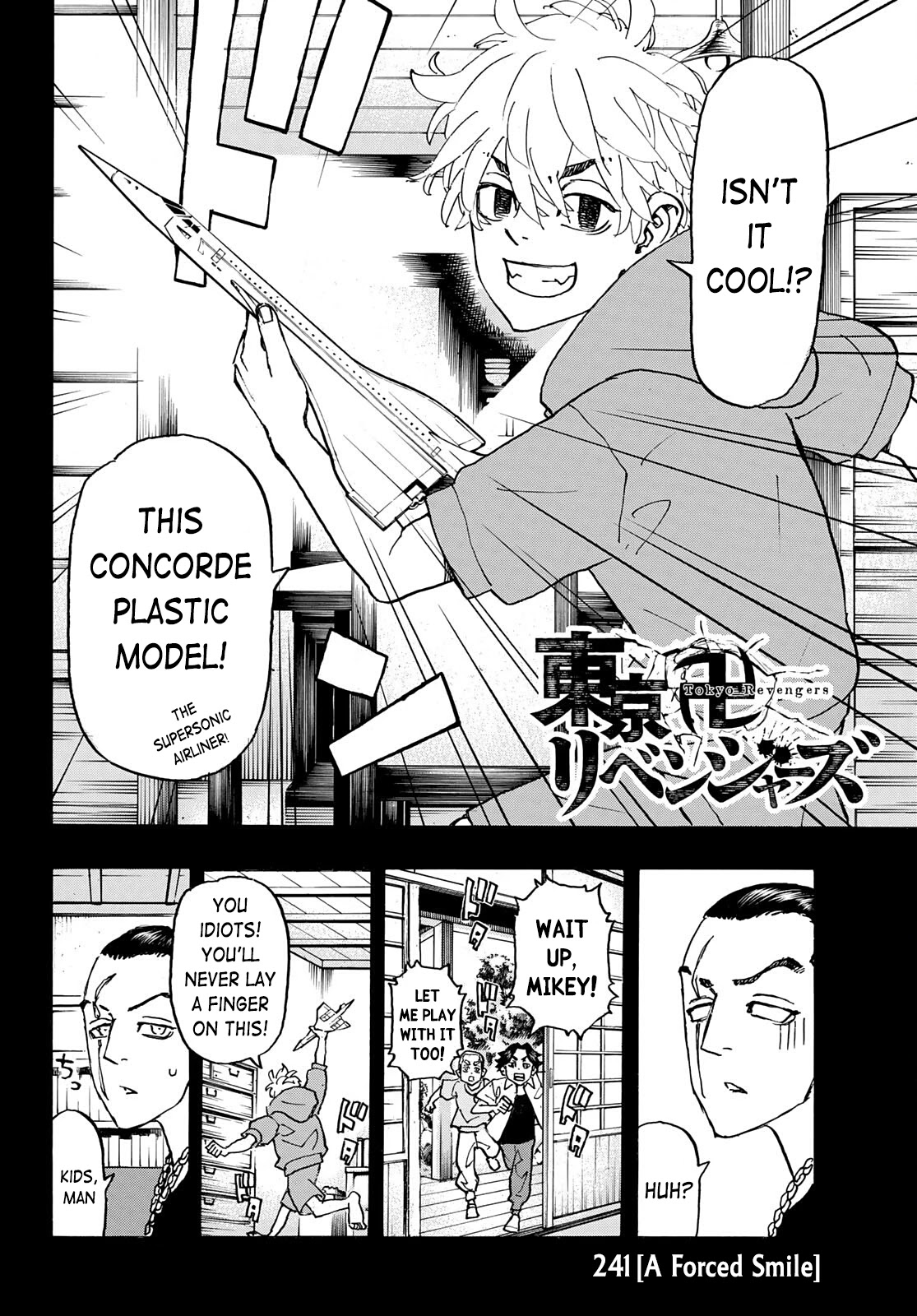 Tokyo Manji Revengers Chapter 241 page 2 - Chapter 241: A Forced Smile