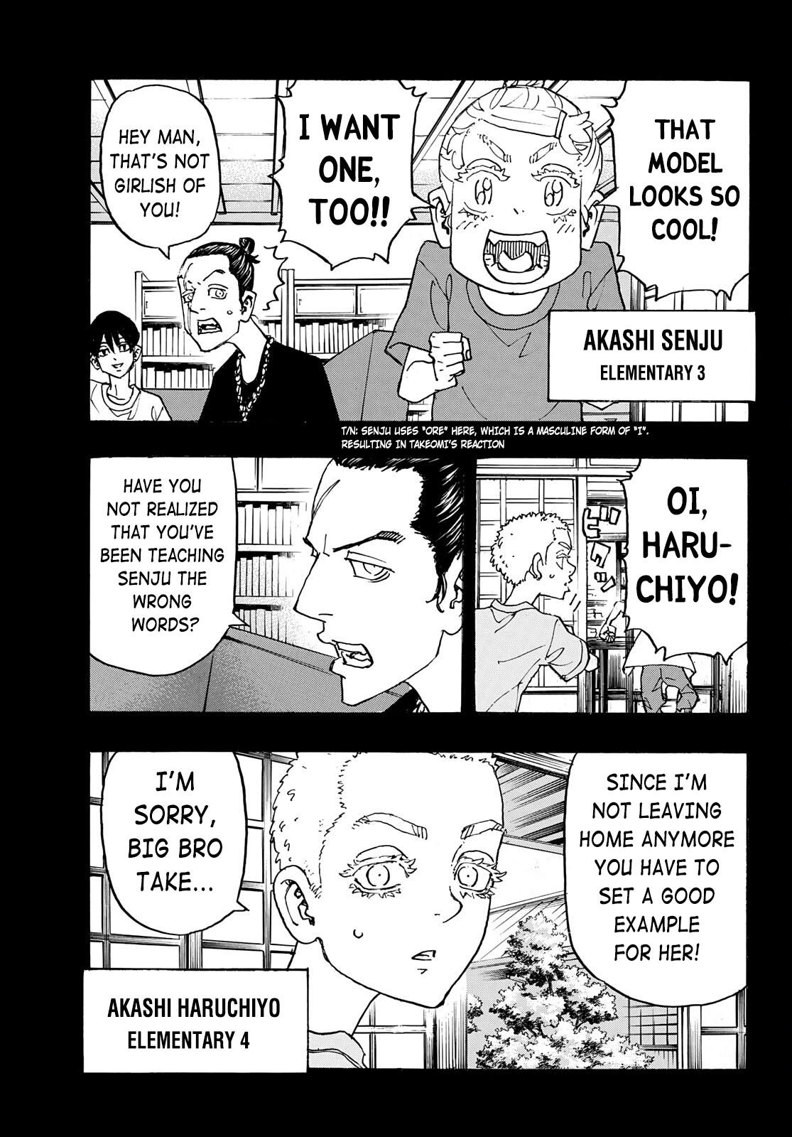 Tokyo Manji Revengers Chapter 241 page 3 - Chapter 241: A Forced Smile
