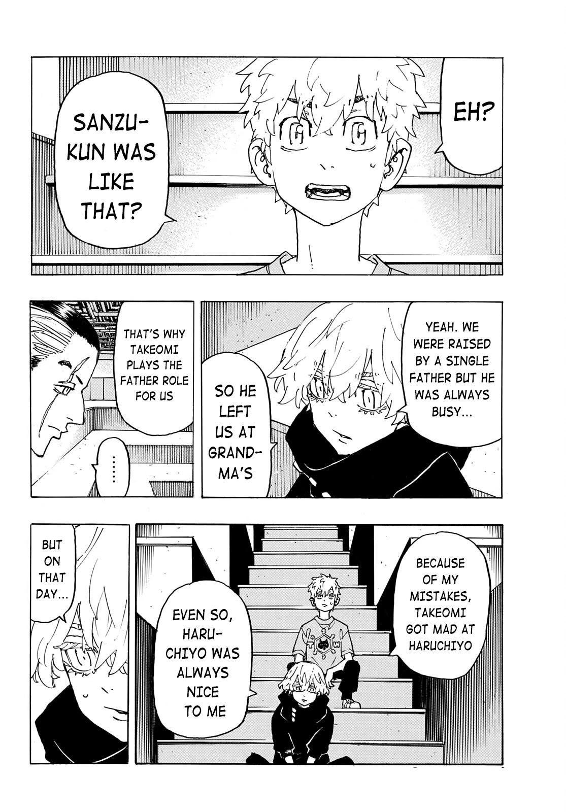 Tokyo Manji Revengers Chapter 241 page 4 - Chapter 241: A Forced Smile
