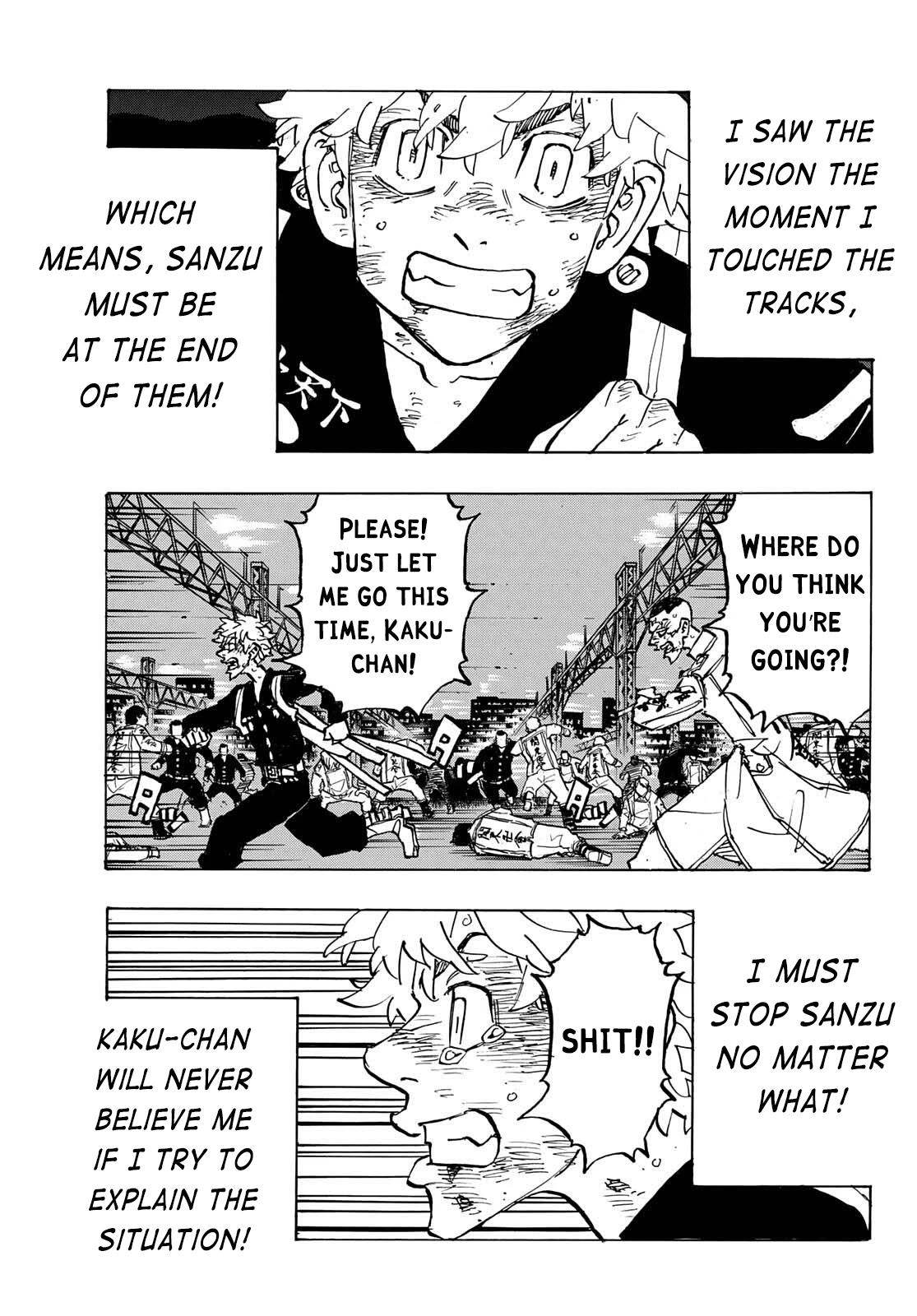 Tokyo Manji Revengers Chapter 254 page 8 - Chapter 254: Train Wreck
