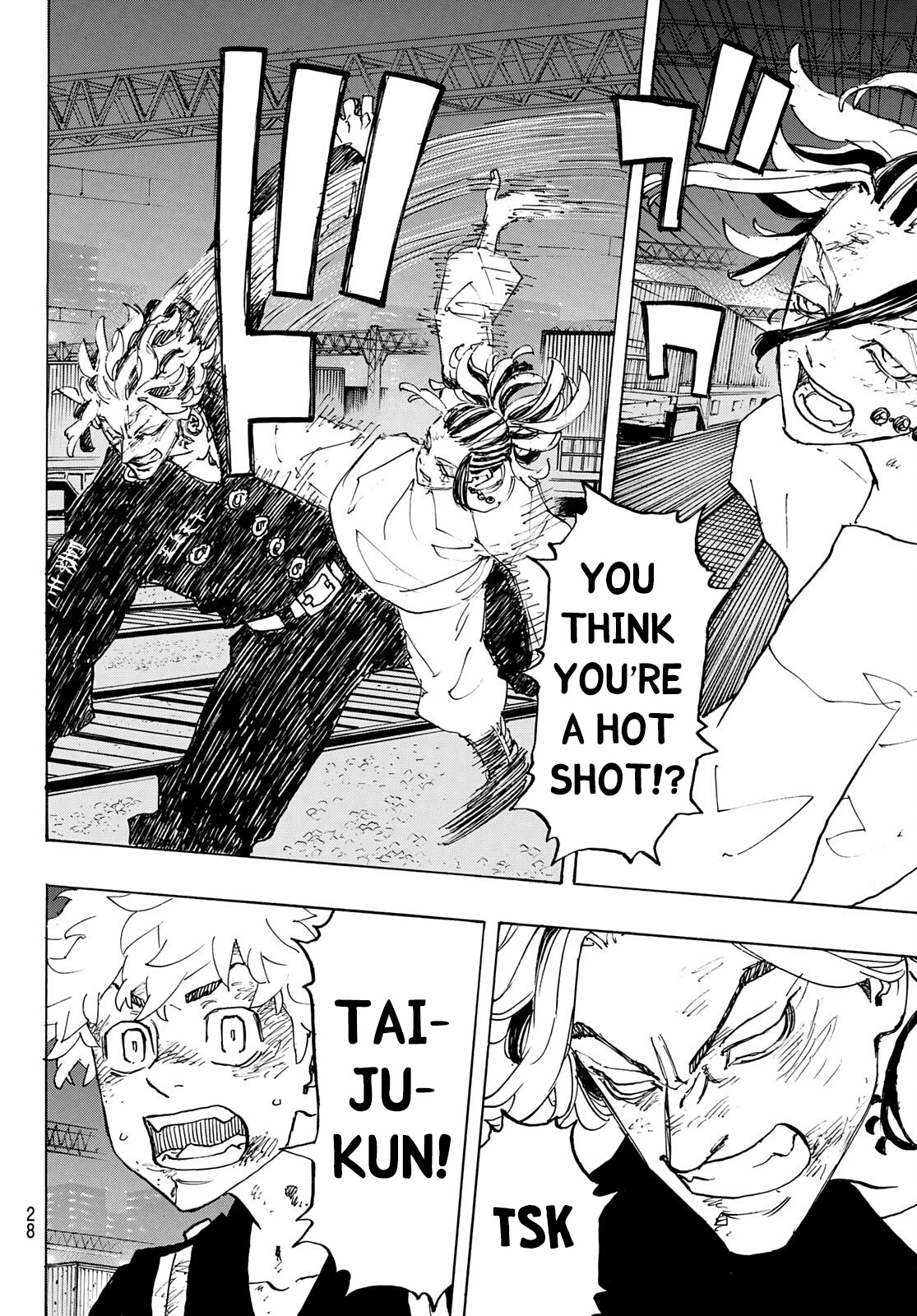 Tokyo Manji Revengers Chapter 260 page 2 - Chapter 260: Squaring Off Against