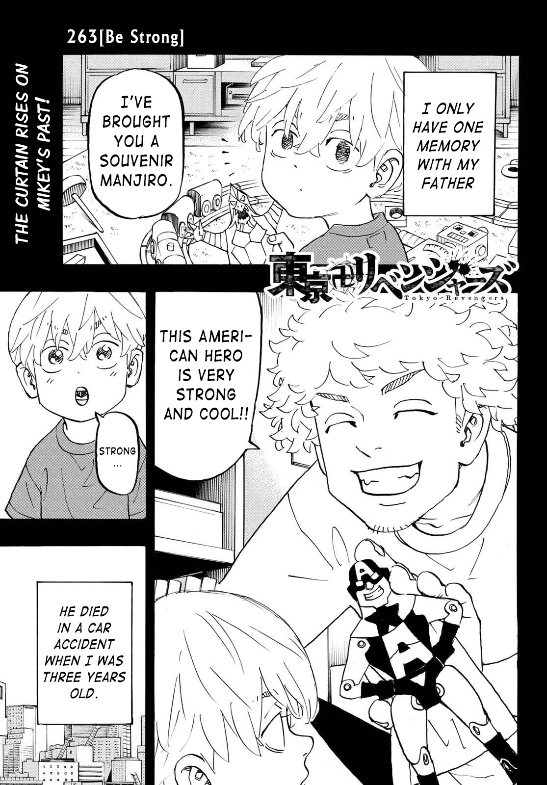 Tokyo Manji Revengers Chapter 263 page 1 - Chapter 263: Be Strong