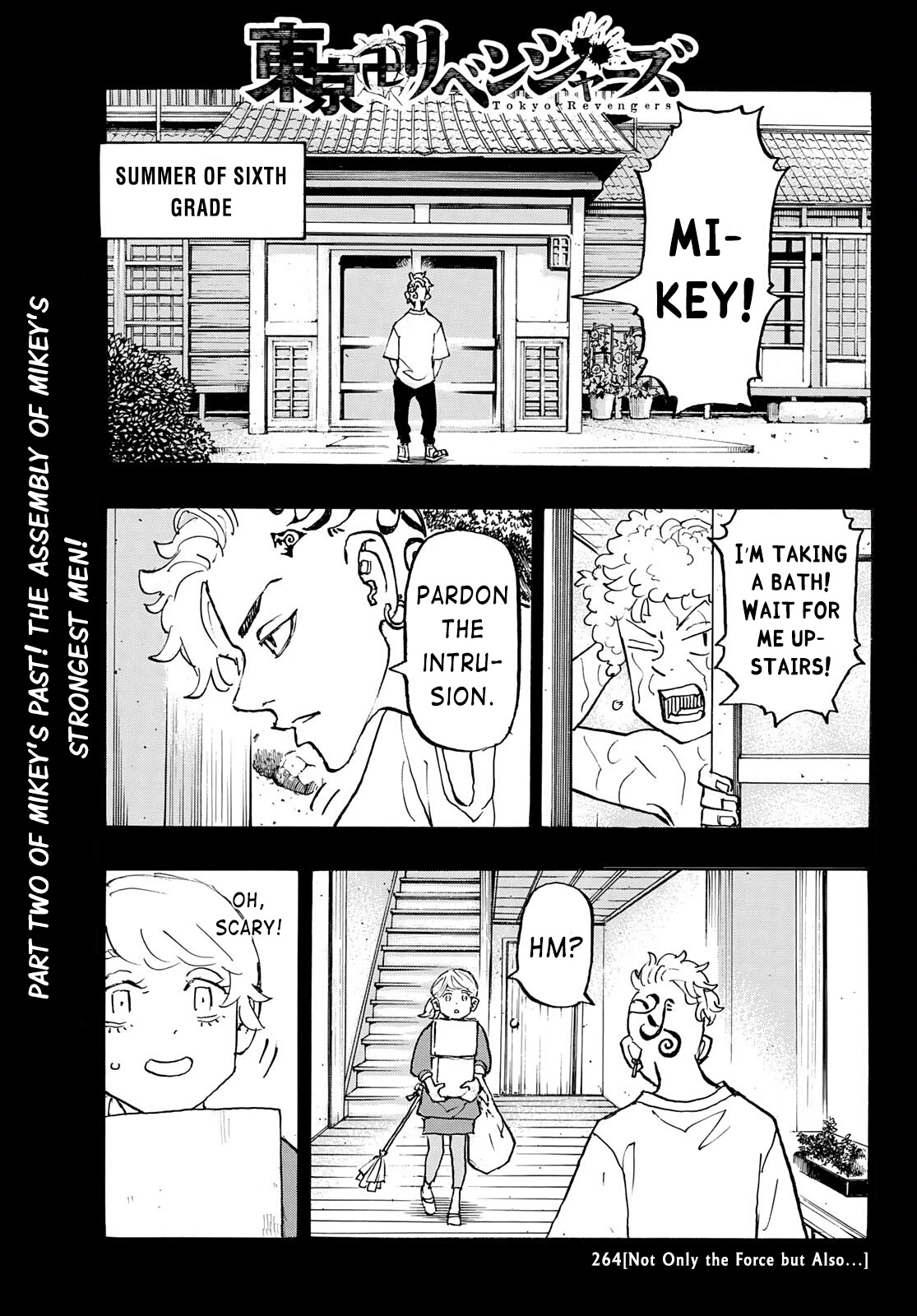 Tokyo Manji Revengers Chapter 264 page 1 - Chapter 264: Not Only the Force but Also...