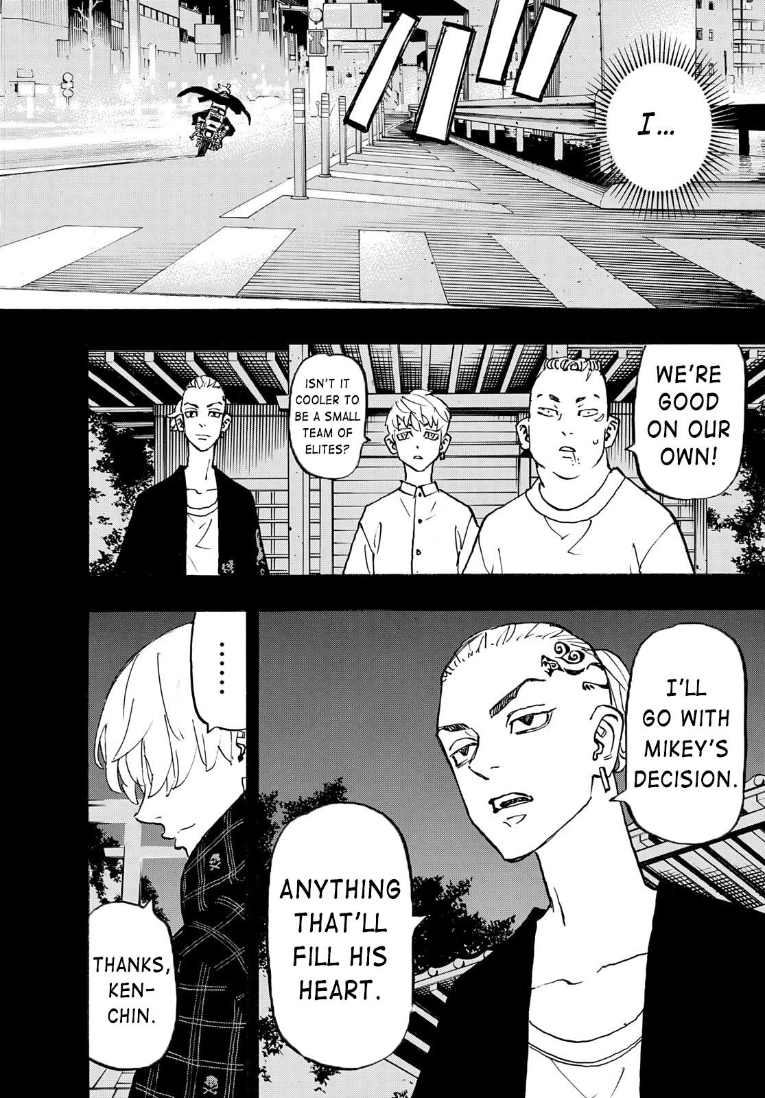 Tokyo Manji Revengers Chapter 264 page 14 - Chapter 264: Not Only the Force but Also...