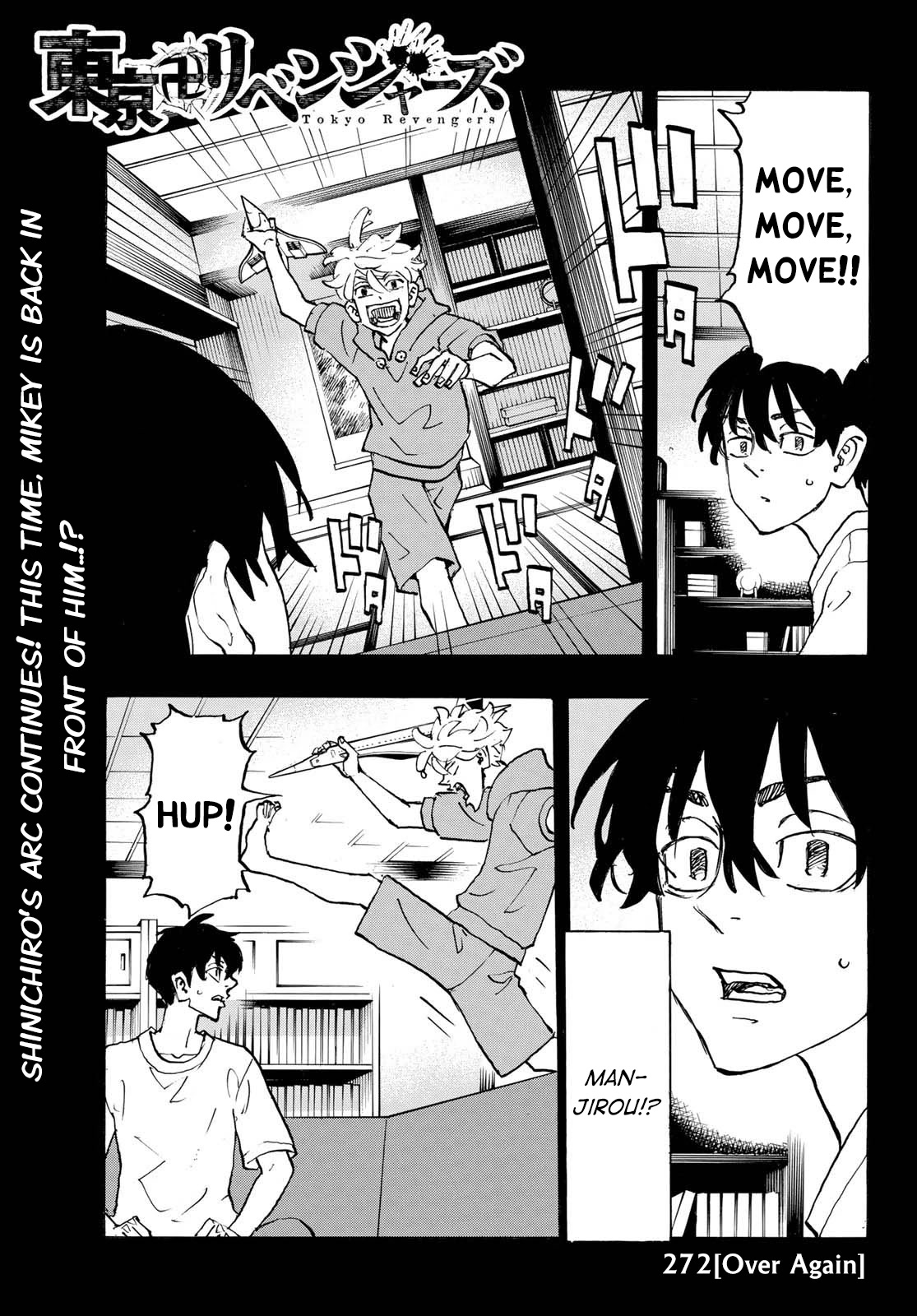 Tokyo Manji Revengers Chapter 272 page 1 - Chapter 272: Over Again