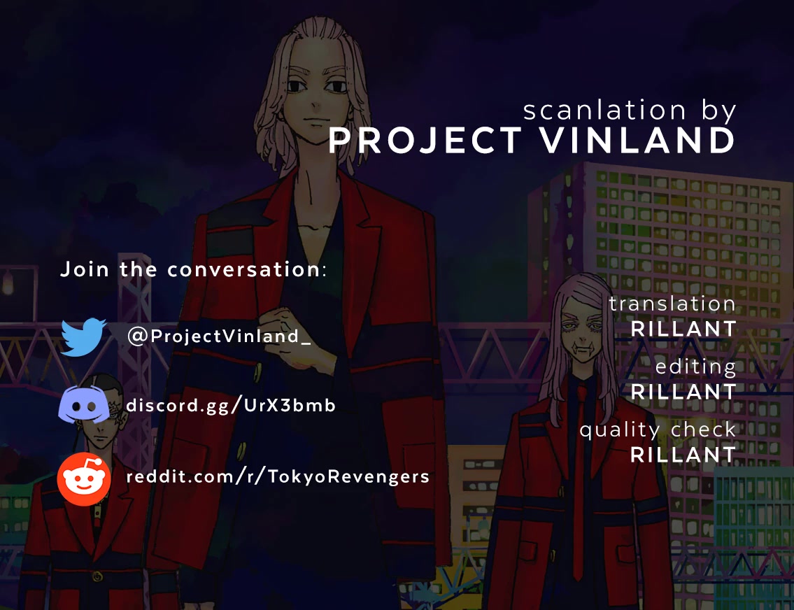 Tokyo Manji Revengers Chapter 278.5 page 1 - Chapter 278.5: Be back on their feet