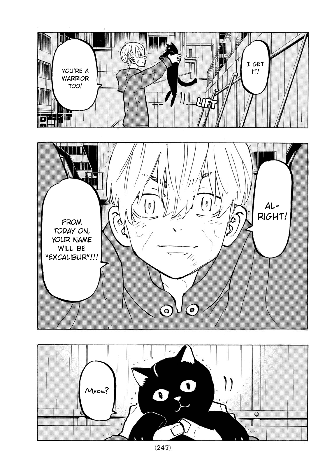Tokyo Manji Revengers Chapter 278.7 page 4 - Chapter 278.7: Extra #7 - Excalibur and Me