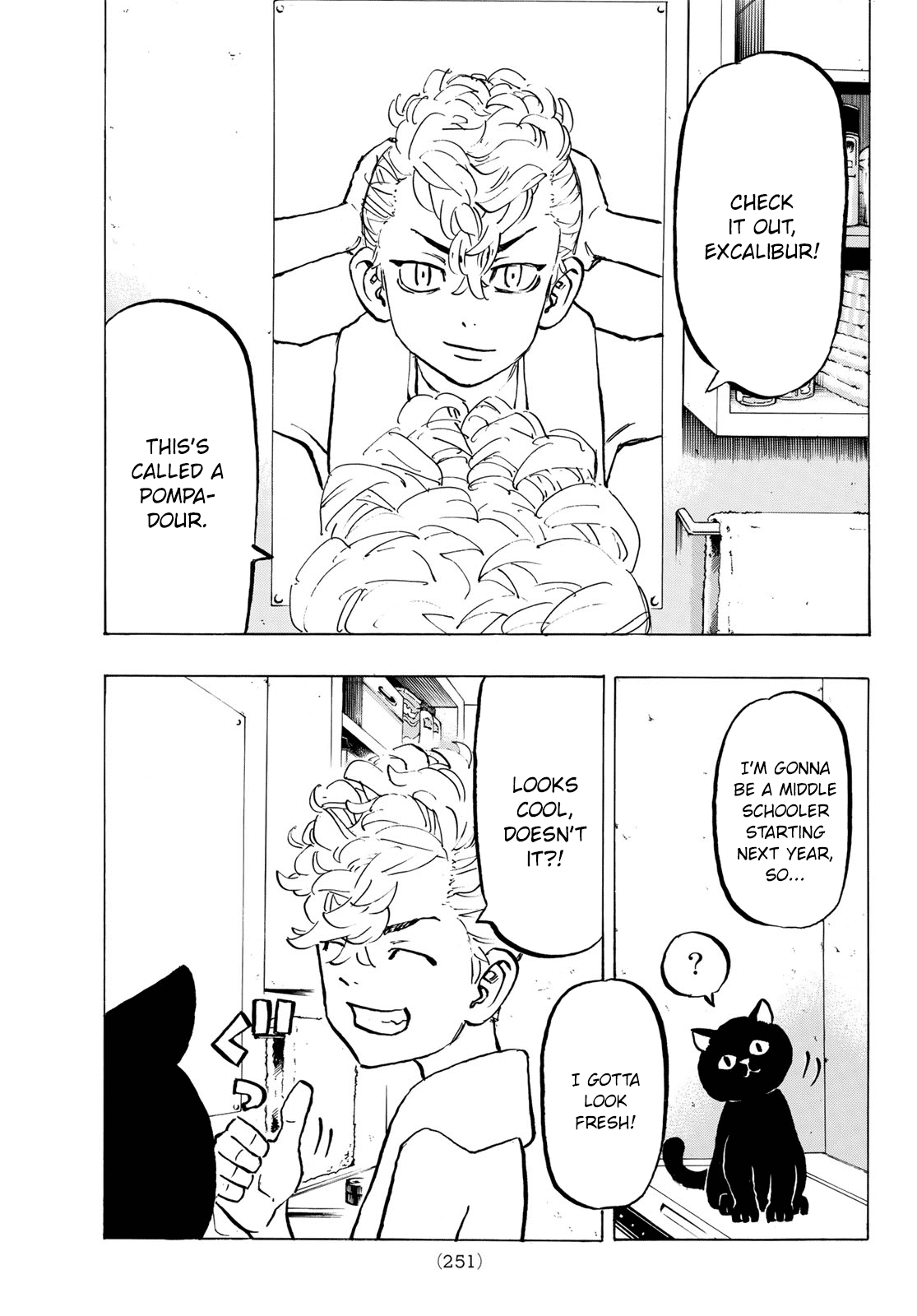 Tokyo Manji Revengers Chapter 278.7 page 8 - Chapter 278.7: Extra #7 - Excalibur and Me