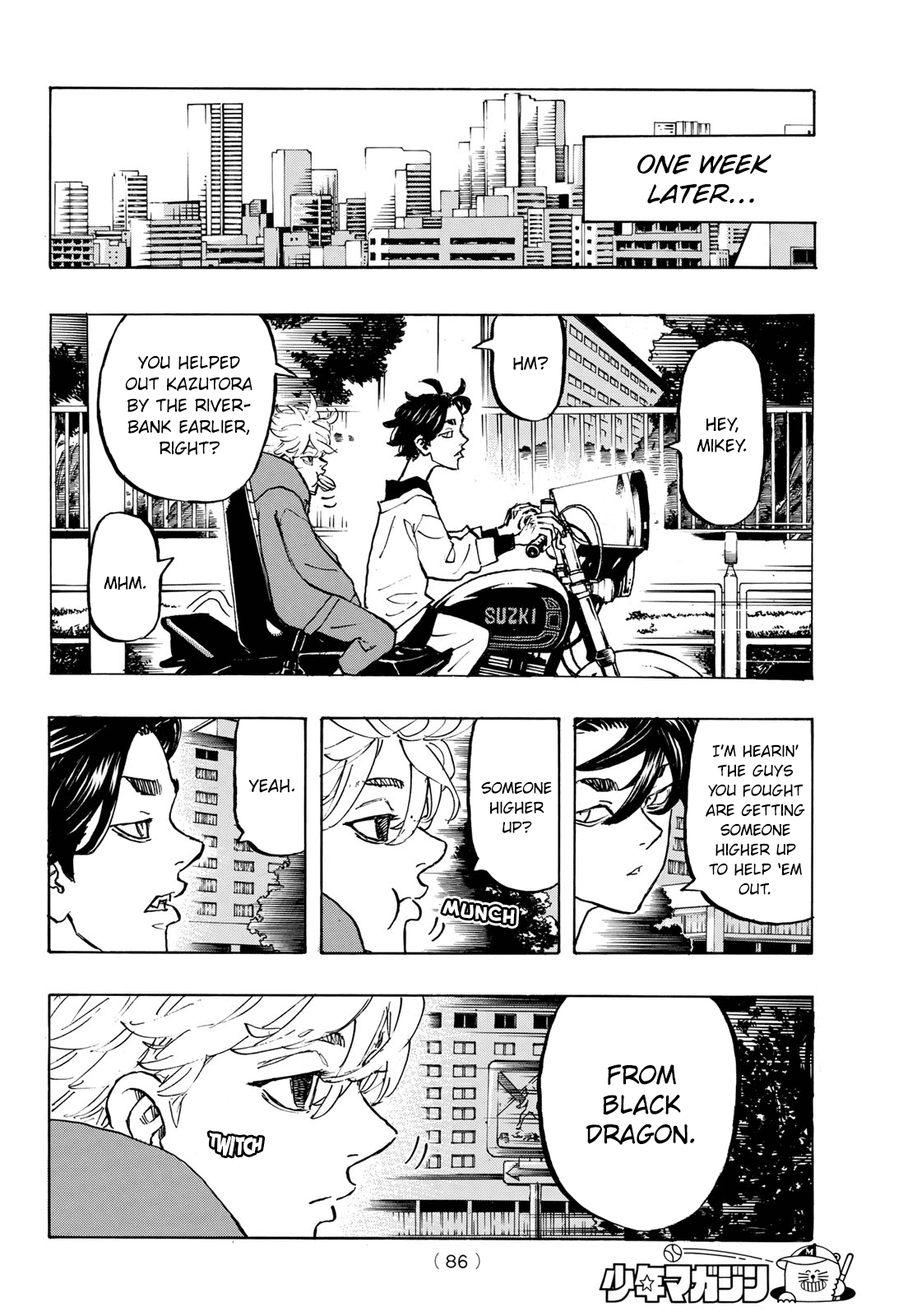 Tokyo Manji Revengers Chapter 278.8 page 7 - Chapter 278.8: Extra #8 - First Blood