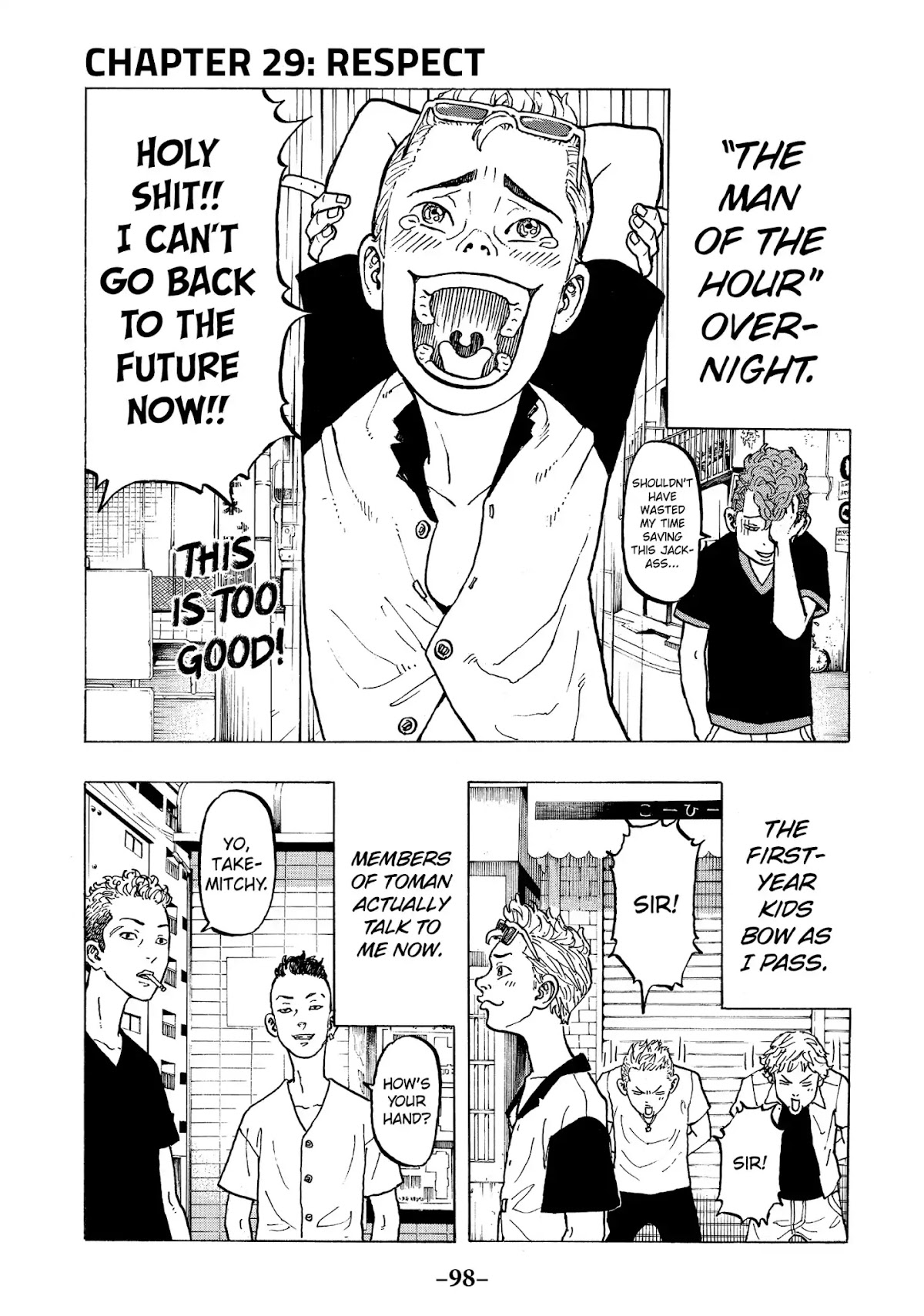 Tokyo Manji Revengers Chapter 29 page 2 - Chapter 29: Respect