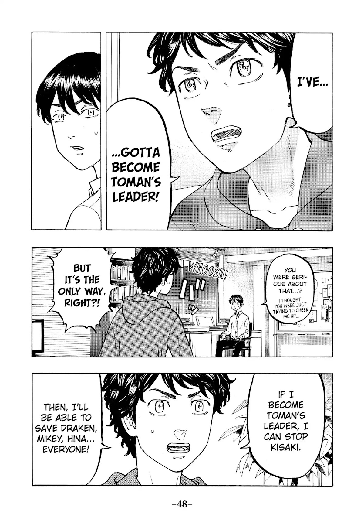 Tokyo Manji Revengers Chapter 36 page 4 - Chapter 36: Anyone's Guess