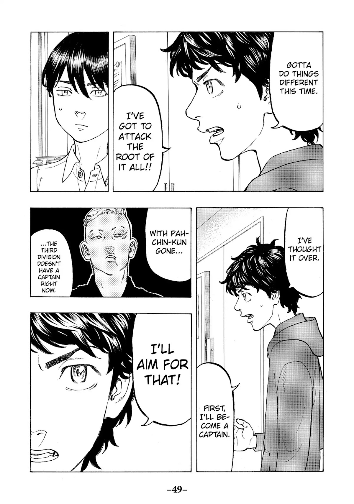 Tokyo Manji Revengers Chapter 36 page 5 - Chapter 36: Anyone's Guess