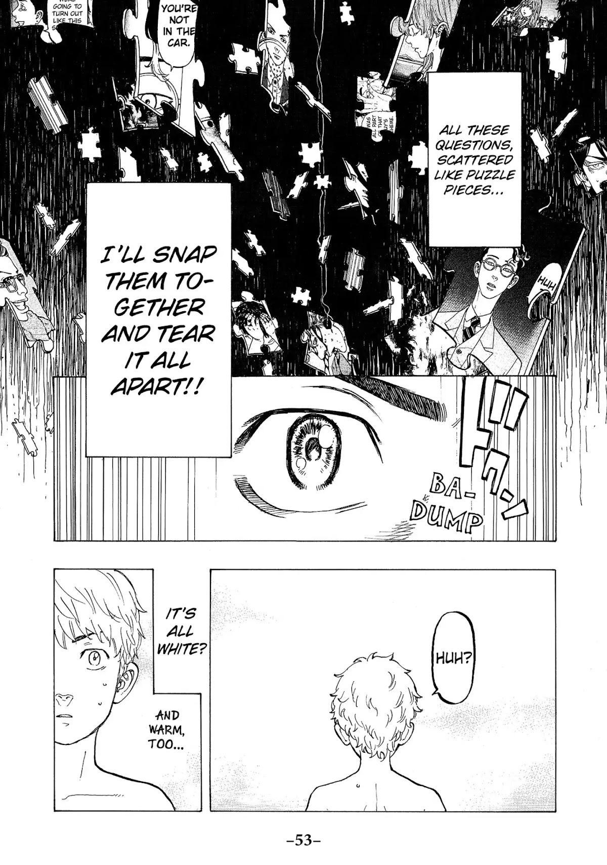 Tokyo Manji Revengers Chapter 36 page 9 - Chapter 36: Anyone's Guess