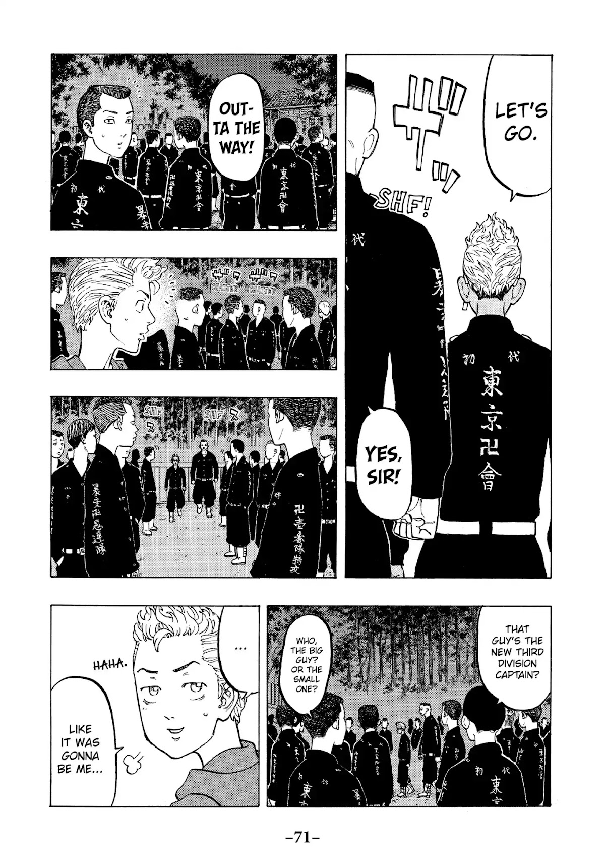 Tokyo Manji Revengers Chapter 37 page 6 - Chapter 37: Enter the Stage