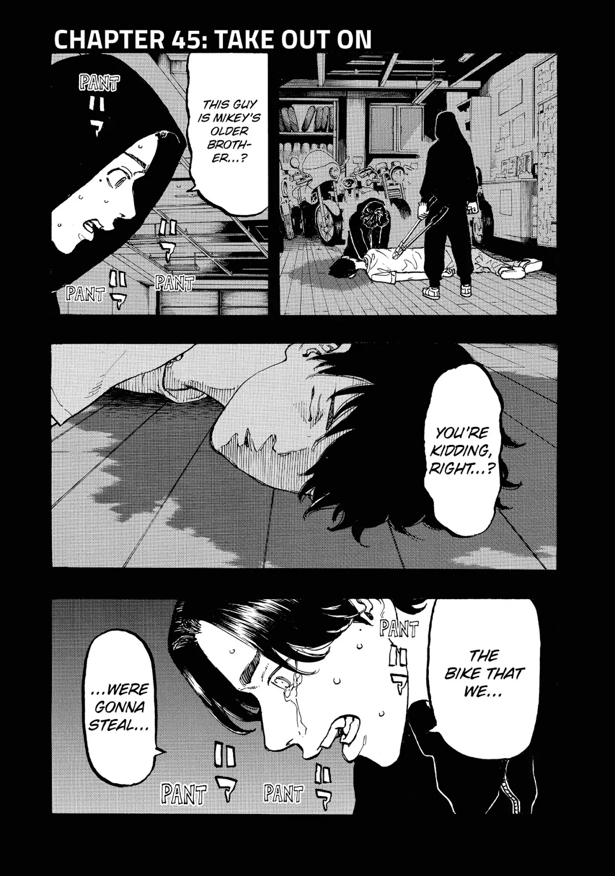 Tokyo Manji Revengers Chapter 45 page 1 - Chapter 45: Take Out On
