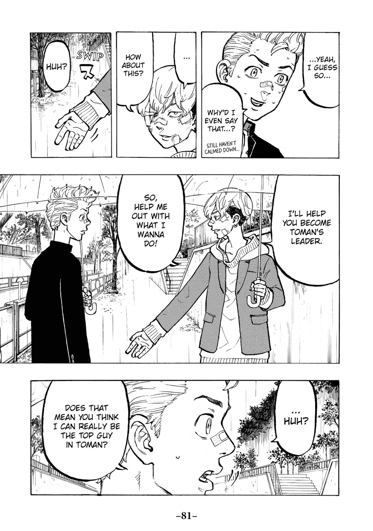 Tokyo Manji Revengers Chapter 46 page 17 - Chapter 46: Made Up My Mind