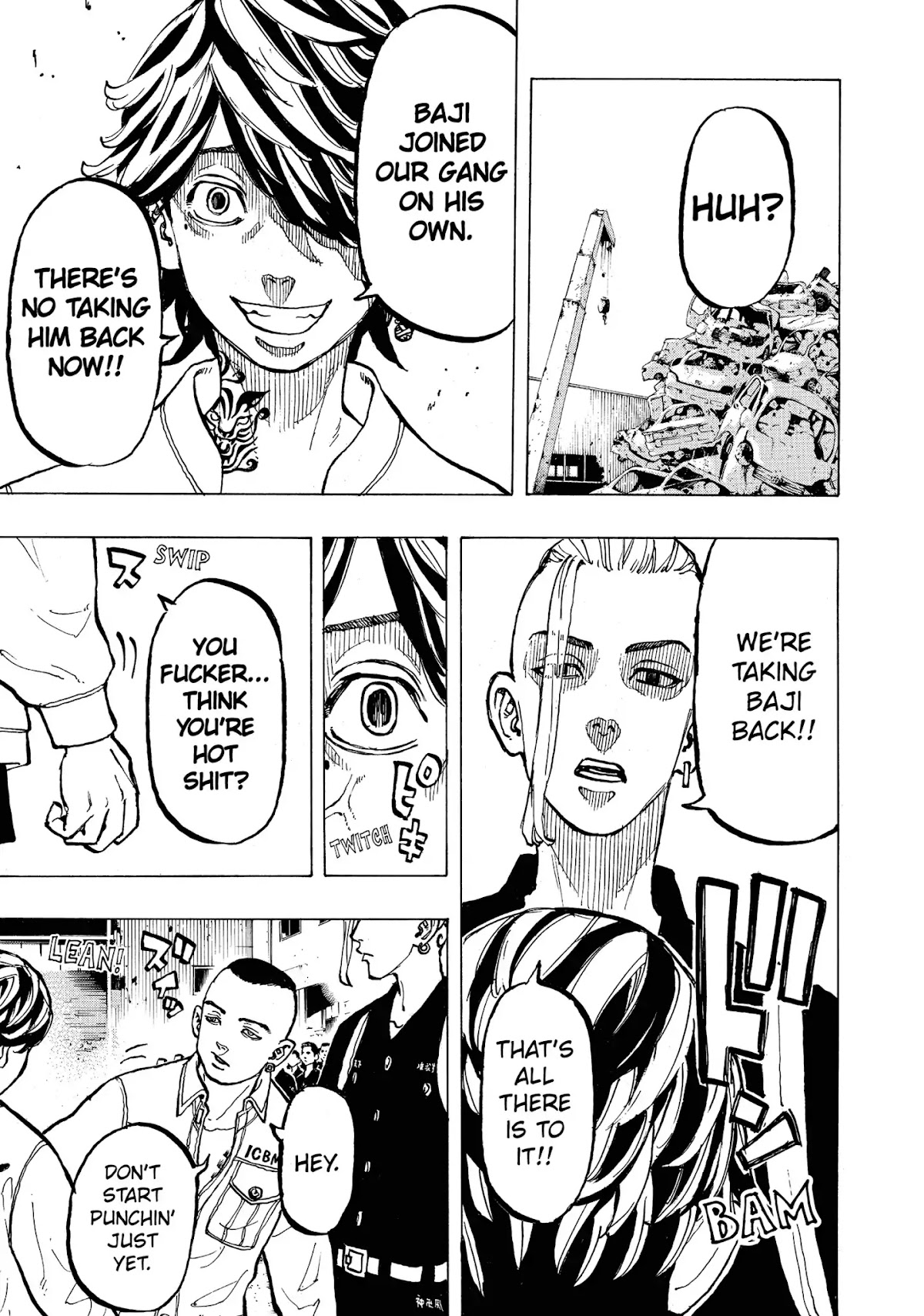 Tokyo Manji Revengers Chapter 51 page 15 - Chapter 51: Open Fire