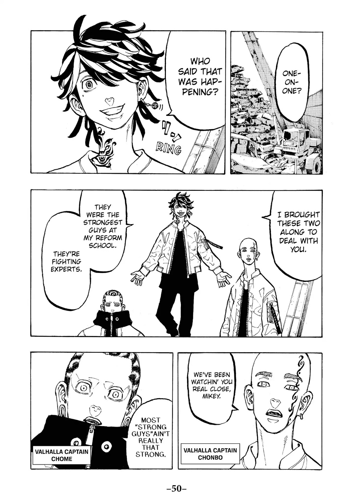 Tokyo Manji Revengers Chapter 54 page 7 - Chapter 54: Below The Belt