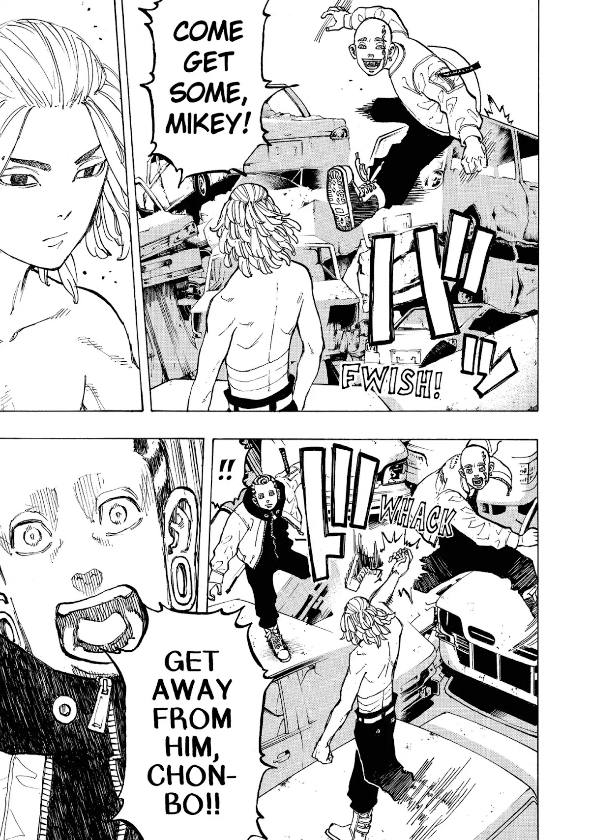 Tokyo Manji Revengers Chapter 54 page 8 - Chapter 54: Below The Belt